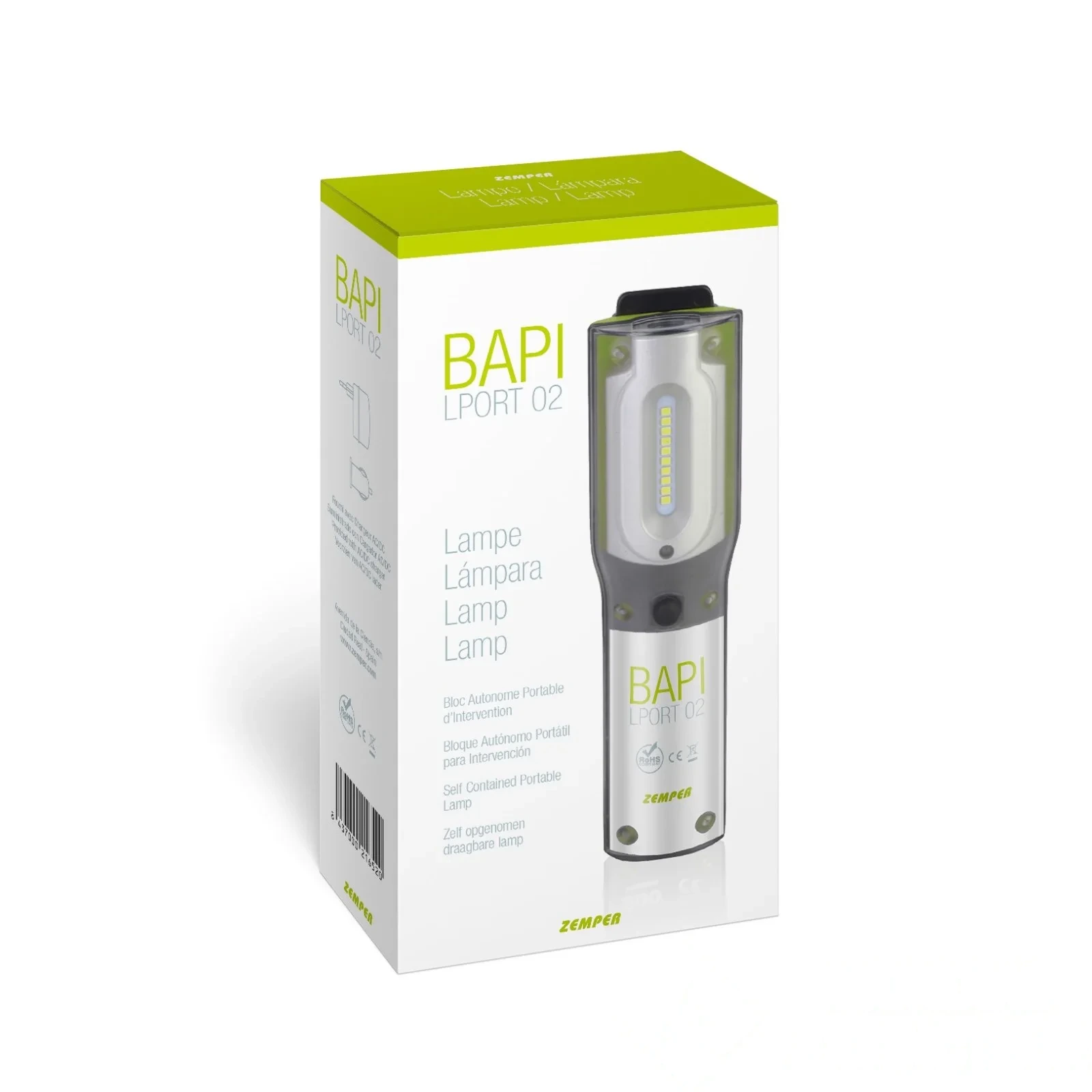 BAPI - Lampe de secours portable 800 lumens - Ultra puissante