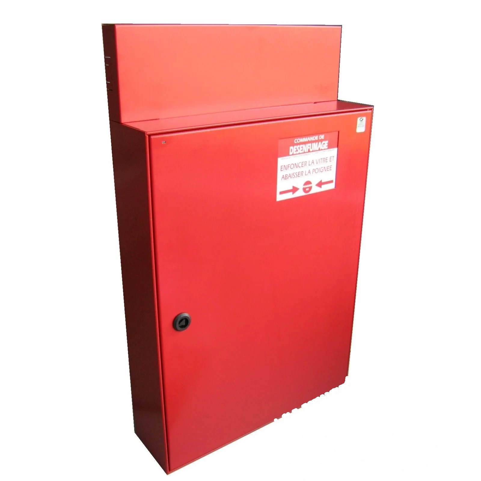 COFFRET CO₂ 500g - Porte Vitrée - Ouverture/Fermeture