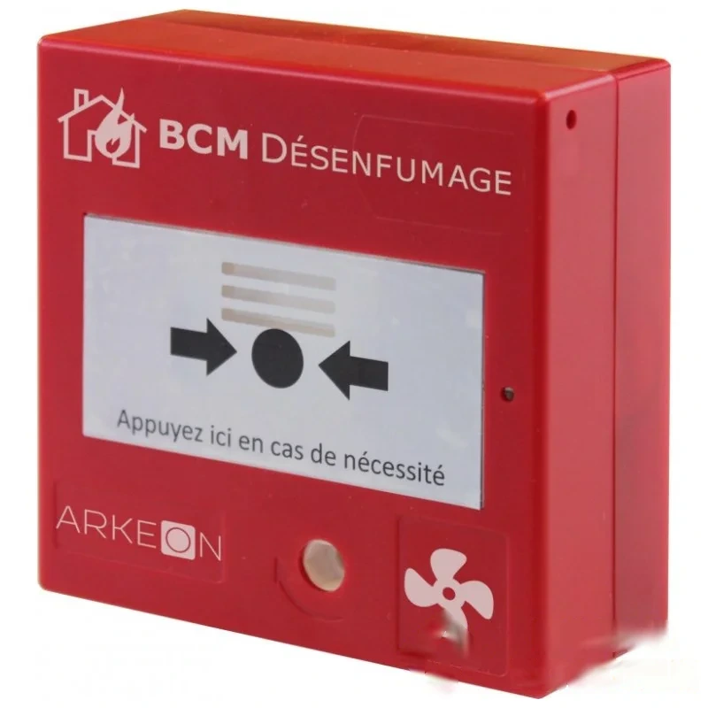 Boîtier de commande manuelle de désenfumage
