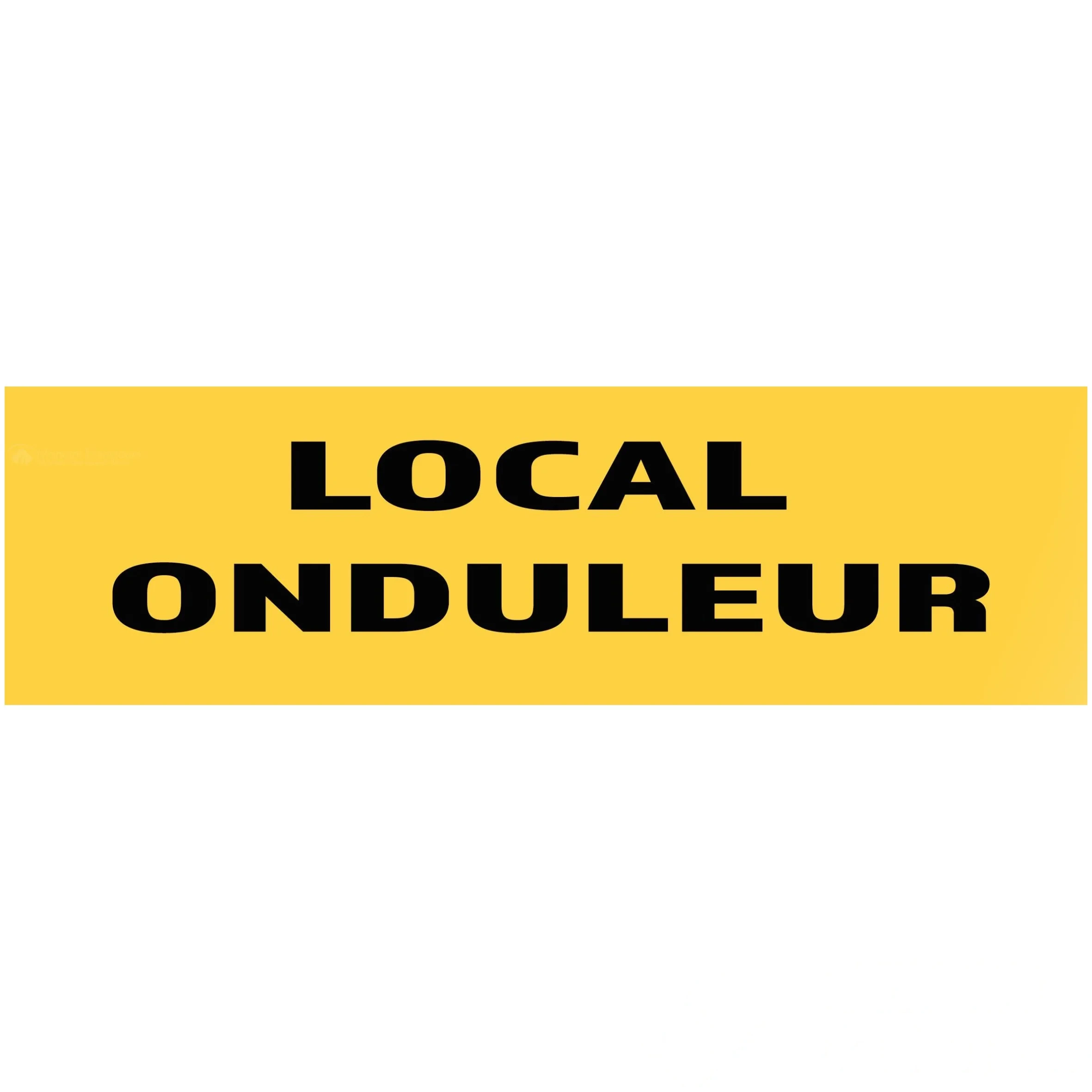 50 Panneaux "Local onduleur" 200 mm × 60 mm