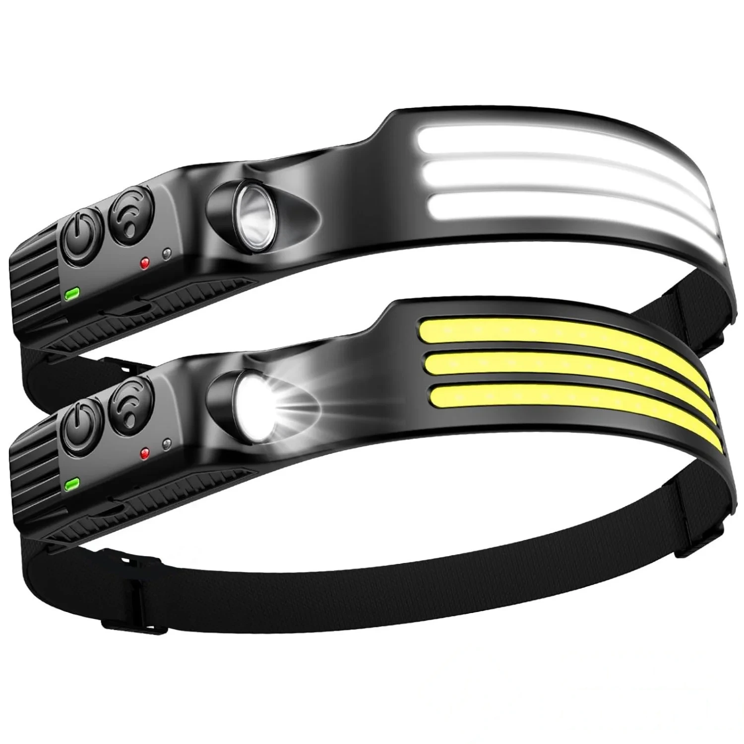 Lampe frontale LED rechargeable - 3000 lumens