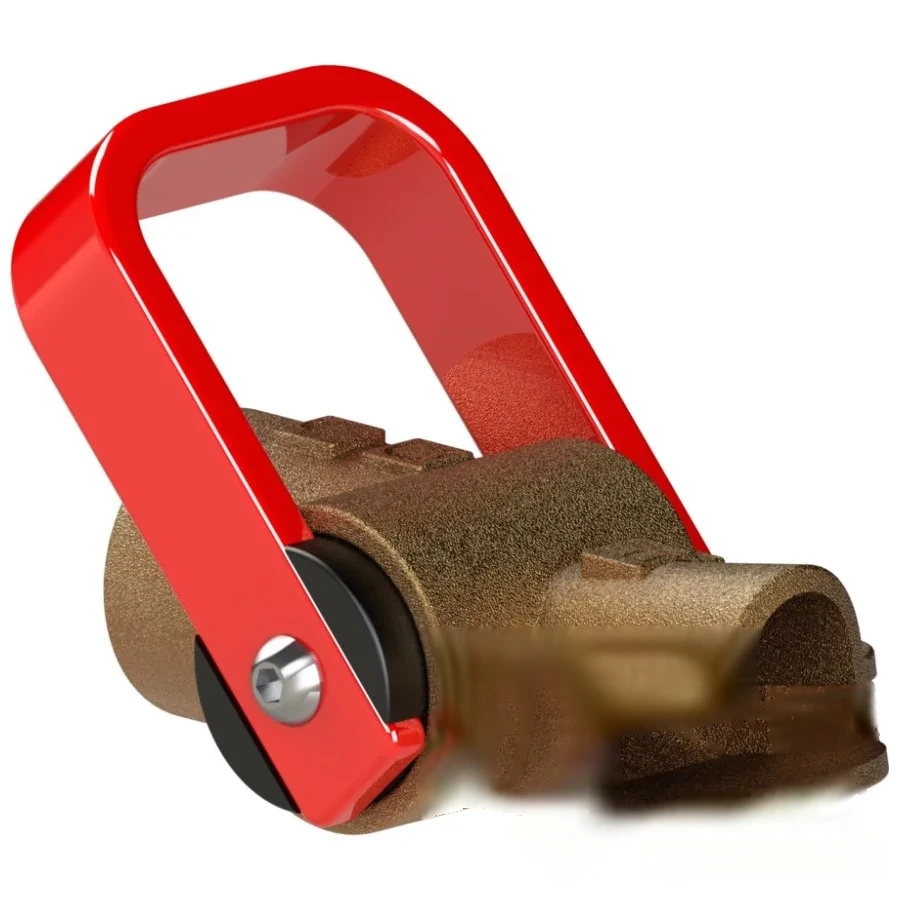 Robinet diffusion en nappe "poket" bronze pour DN19 et DN25
