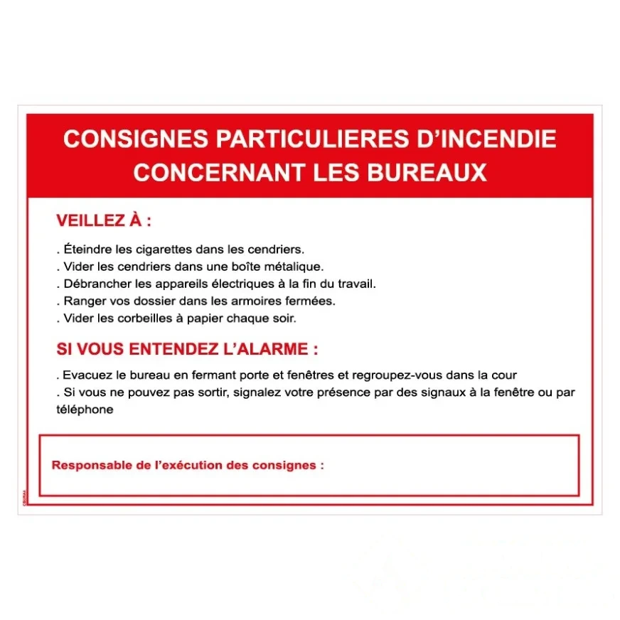Consigne bureaux - Format A4