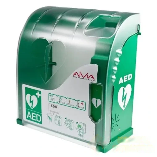 Armoire chauffante pour défibrillateur Aivia 200 avec transformateur