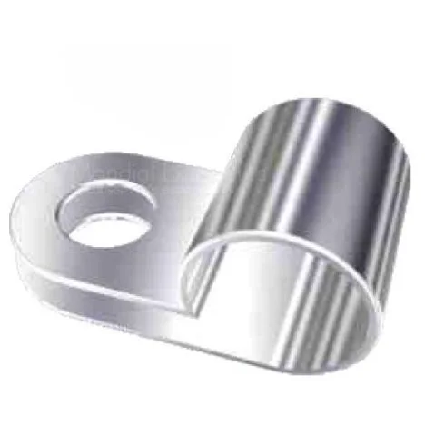 Colliers métal pour tube diam.6 - Sachet de 100 pièces