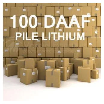 100 DAAF garantis 5 ans - EN 14604 avec Pile lithium