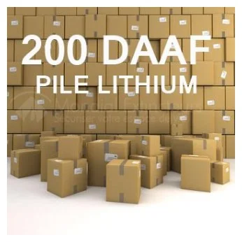 200 DAAF garantis 5 ans - EN 14604 avec Pile lithium