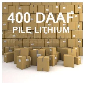 400 DAAF garantis 5 ans - EN 14604 avec Pile lithium